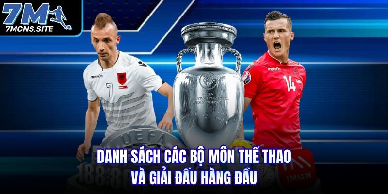 Danh sách các bộ môn thể thao và giải đấu hàng đầu